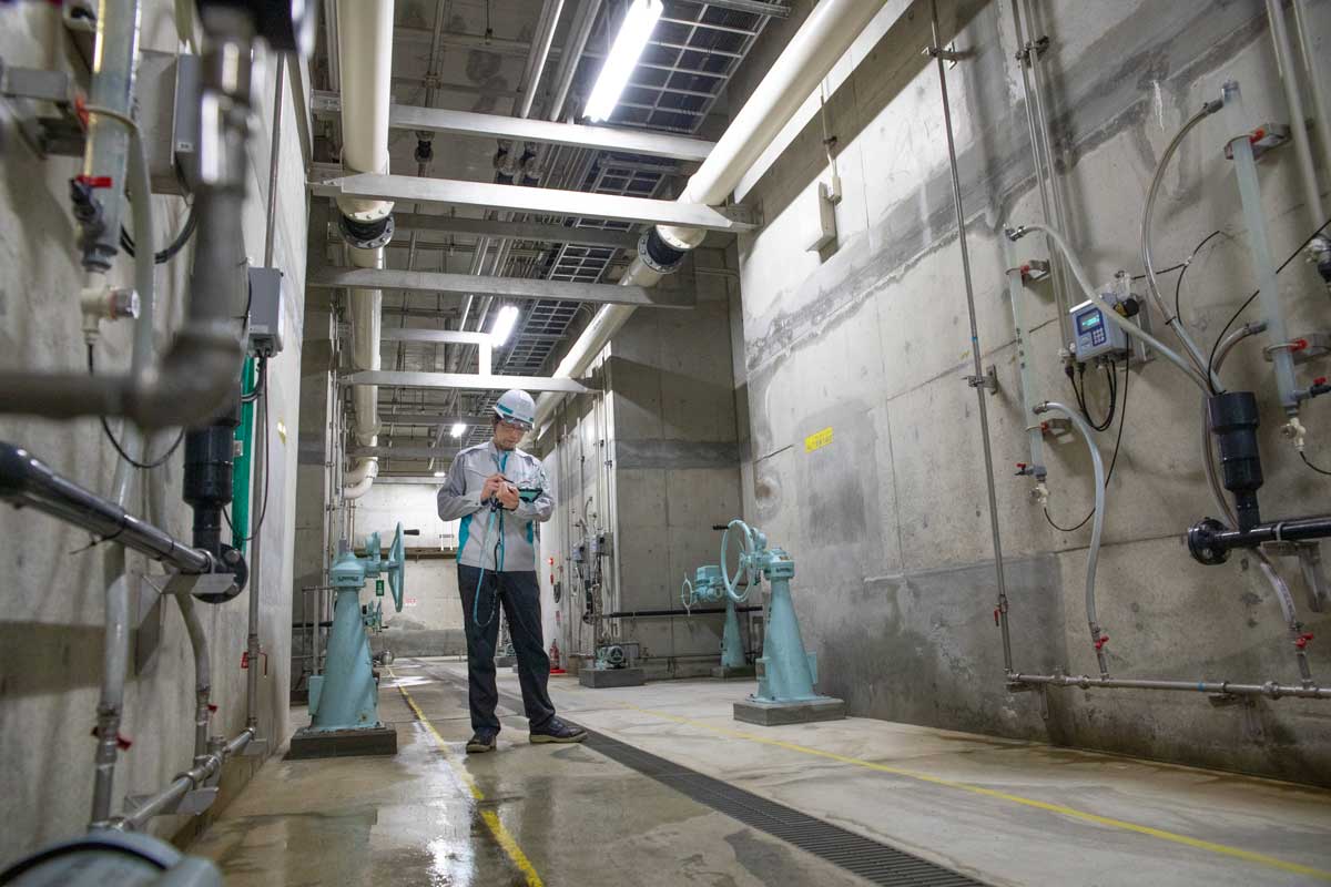 門屋ボンズカジノ出金場　急速ろ過施設