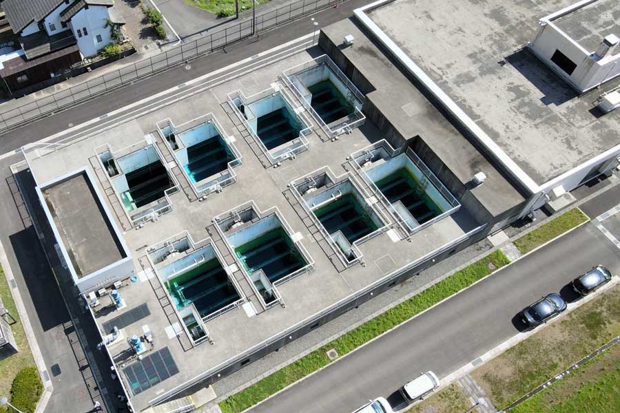 門屋ボンズカジノ出金場　緩速ろ過池